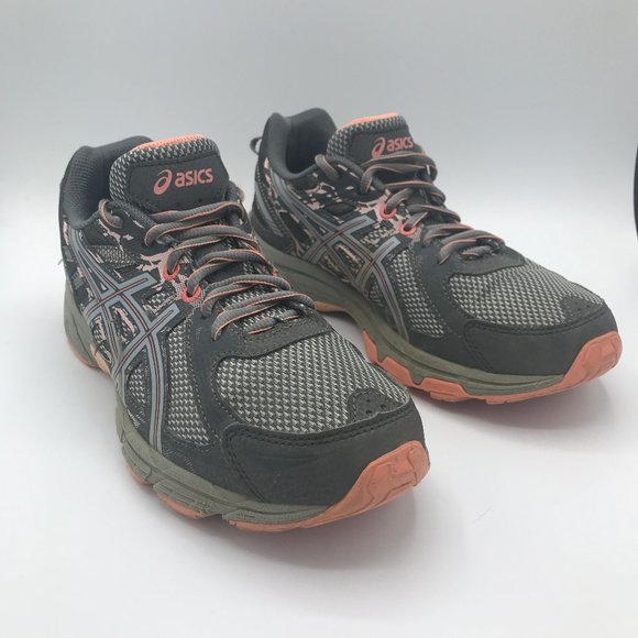 ASICS Womens Venture 6 Gray Running Shoes Size 9 - Picture 1 of 7